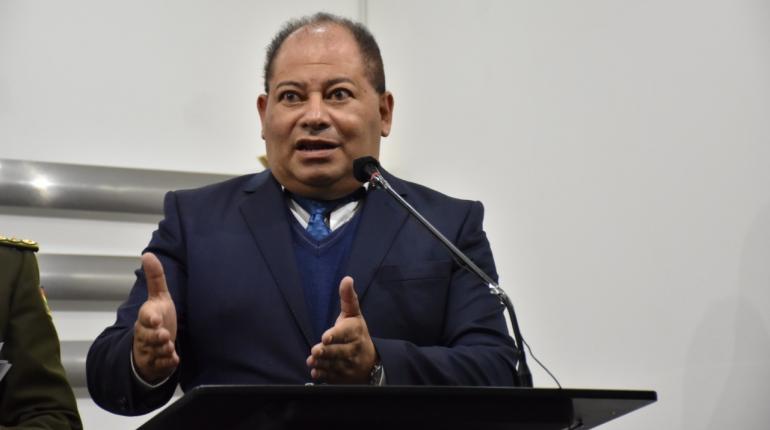 El ministro de Gobierno, Carlos Romero. | ABI