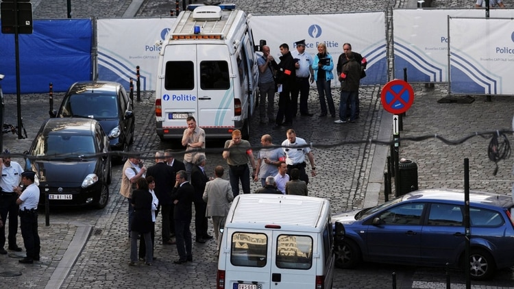Imágenes del ataque al museo judío (Reuters)