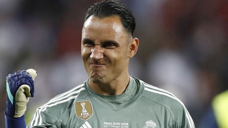 Keylor Navas es suplente tras la llegada de Courtois