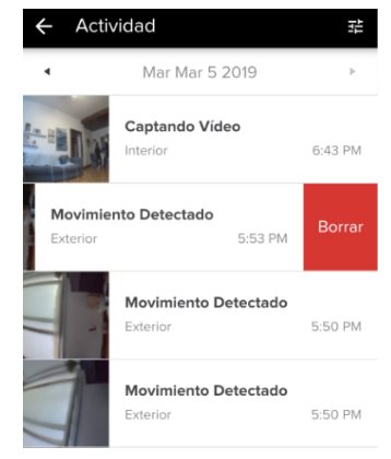 Visualización de vídeos de Swann