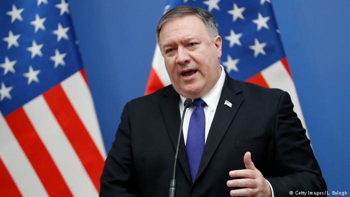 US-AuÃenminister Mike Pompeo (Getty Images/L. Balogh)