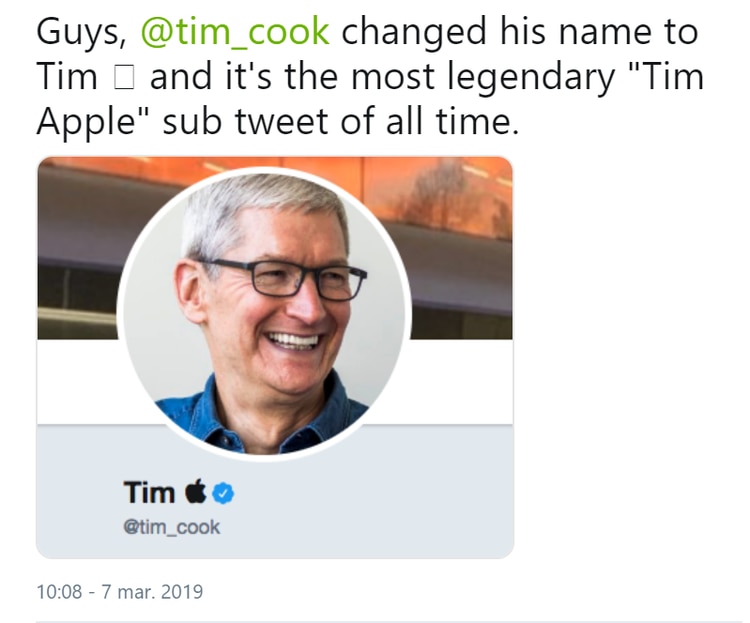 (Foto: Twitter Tim Cook)