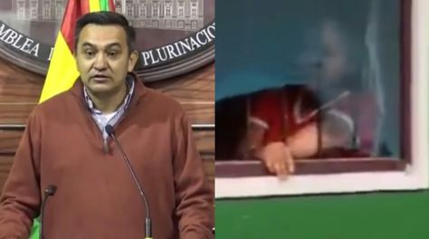 Senador de Unidad Demócrata (UD), Yerko Núñez, denuncia el caso de abuso sexual a ciudadana brasilera en cárcel de Rrurrenabaque, Beni.