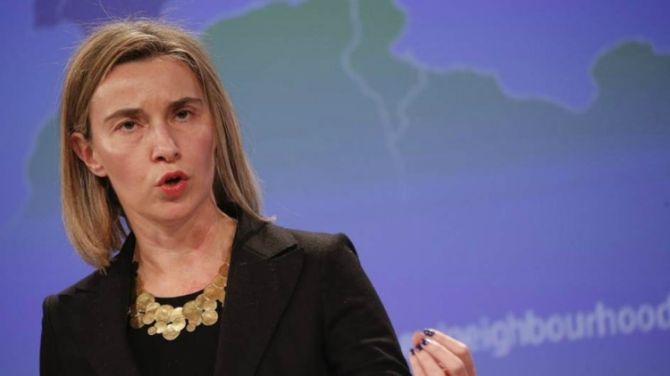 Mogherini pidió a Venezuela reconsiderar la expulsión del embajador alemán (EFE)