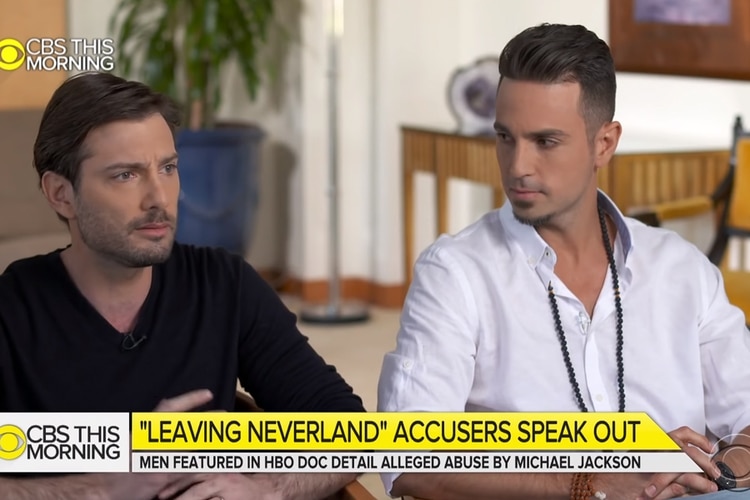 Wade Robson y James Safechuck dijeron que fueron víctimas de abuso sexual por parte de Michael Jackson (Foto: CBS This Morning)