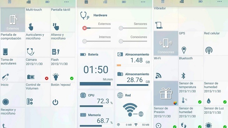 App para detectar problemas en el móvil