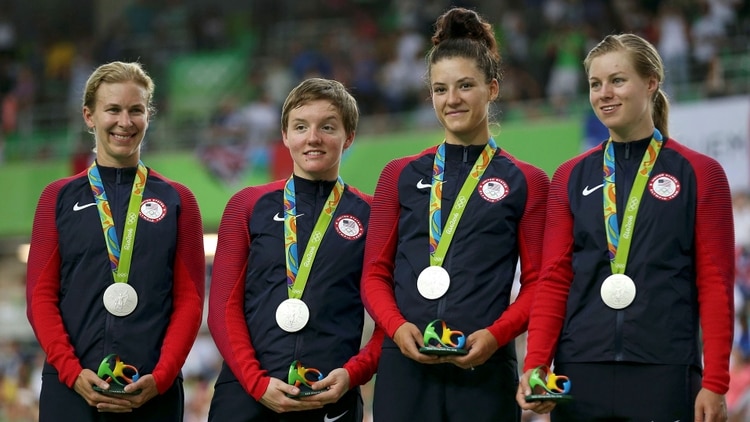 Kelly Catlin había alcanzado la medalla de plata en Río 2016con el equipo estadounidense (Reuters)
