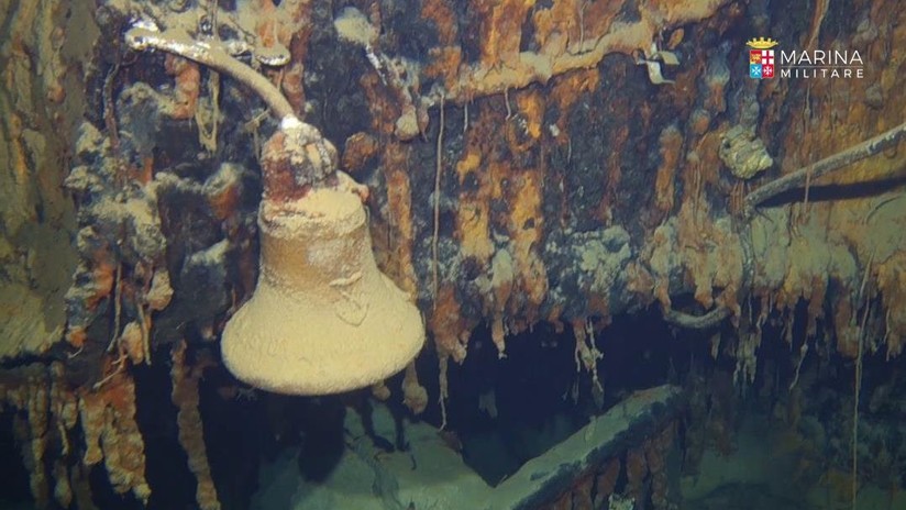 VIDEO: Hallan un crucero italiano hundido por un submarino británico en 1942 cerca de Sicilia