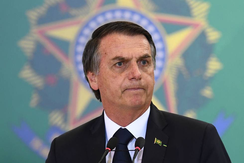 Bolsonaro, el pasado enero en Brasilia.