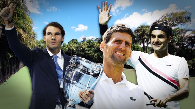 Nadal Federer y Djokovic, los tres mejores tenistas de la última década