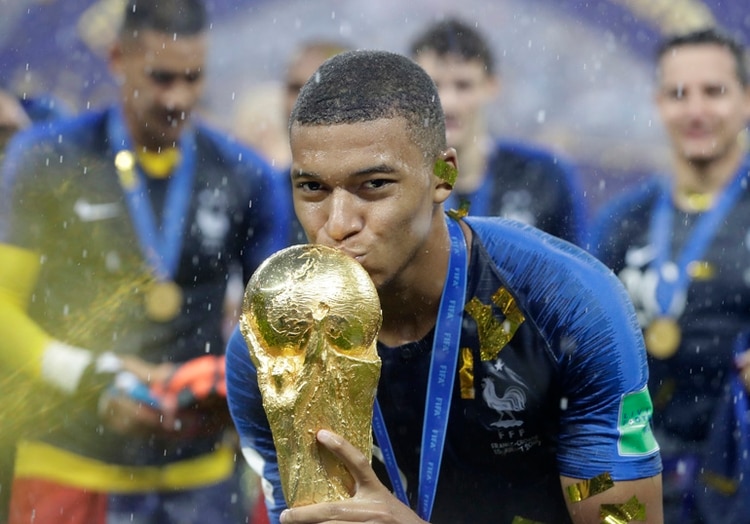 Mbappe ganó el último Mundial con Francia