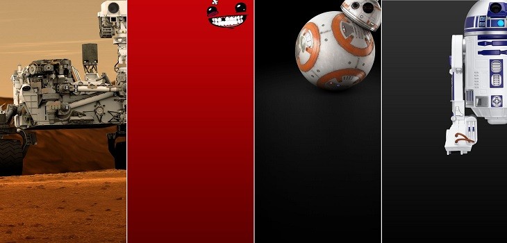 Segunda sección fondos de pantalla del Galaxy S10