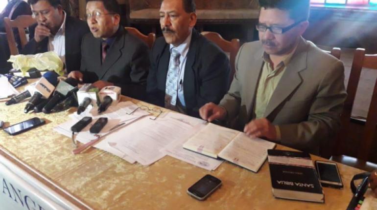 La conferencia de los representates de la Iglesia. | Abya Yala