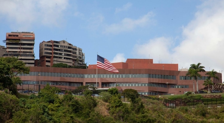 La embajada de EEUU en Caracas (REUTERS/Adriana Loureiro)