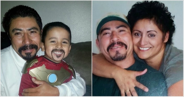 Guzmán López vivía con su novia y el hijo de ambos, tenía 4 años cuando su padre murió Foto: (justice4josiah)