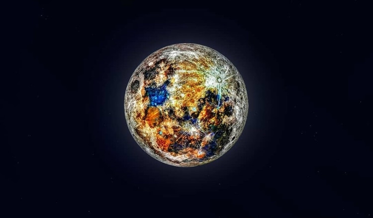 El astrofotógrafo compartió esta imagen en su cuenta de Instagram: cosmic_background