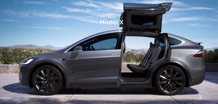 Este nuevo modelo será similar a la parte frontal del automóvil del vehículo X. (Foto: captura de pantalla del Modelo X de la página de Tesla)