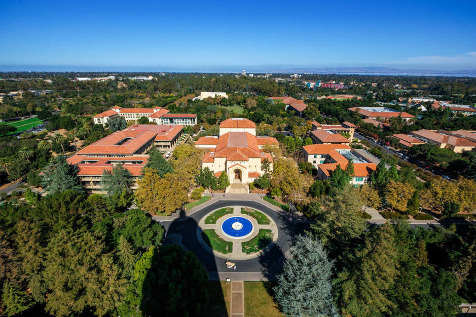 Vista aÃ©rea de la Universidad de Stanford. (iStock)