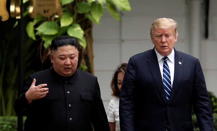 Kim Jong Un y Donald Trump REUTERS/Leah Millis