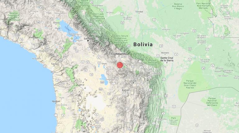 Sismo en Cochabamba. |