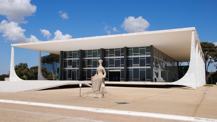 El edificio del Supremo Tribunal Federal, en Brasilia
