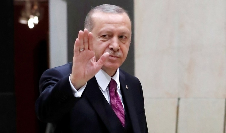 Recep Erdogan, presidente de Turquía (Ian Langsdon/Pool via REUTERS)