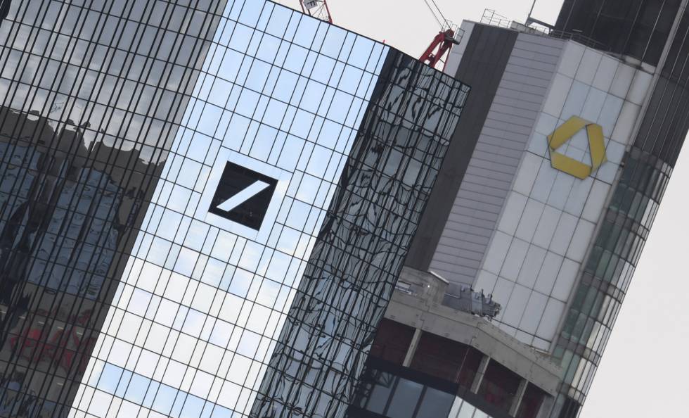 Sedes de Deutsche Bank y Commerzbank.
