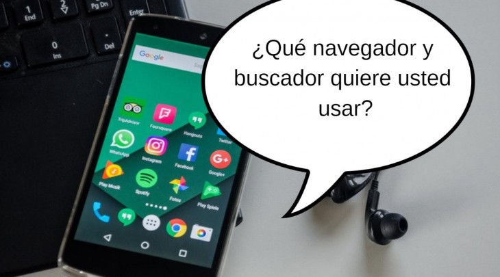 móvil preguntando cosas al usuario