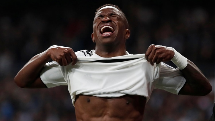 (Reuters) Vinicius cree que debe mejorar en la puntería
