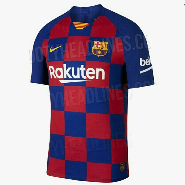 La camiseta del FC Barcelona lucirá cuadros en la temporada 2019/20