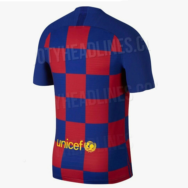 El diseño cuadriculado ocupará toda la camiseta del FC Barcelona en la próxima campaña