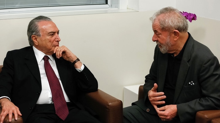 Michel Temer y Lula da Silva (AFP / Imagen de archivo)