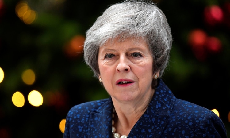 La primera ministra del Reino Unido, Theresa May