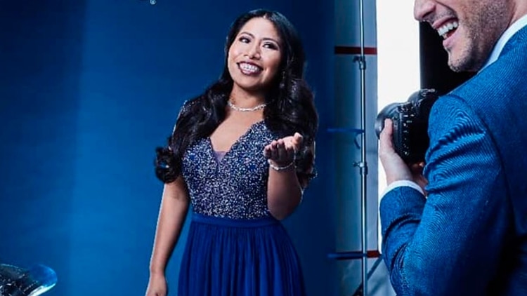 Yalitza Aparicio fue contratada para ser imagen de una marca internacional (Foto: Instagram Diego Boneta)