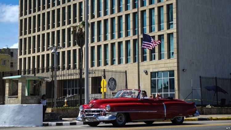 La embajada de EEUU en La Habana