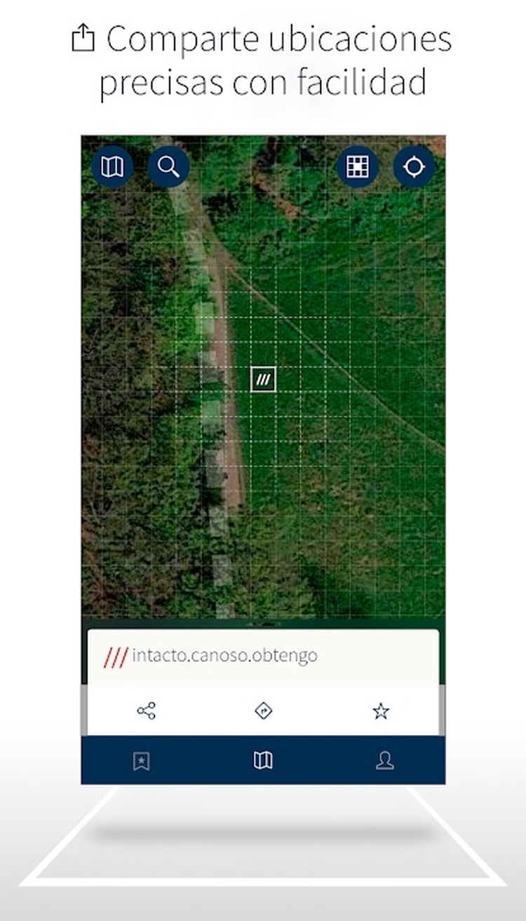 Este sistema de geocodificación dividió mundo en pequeños cuadrados de 3 metros por 3 metros.