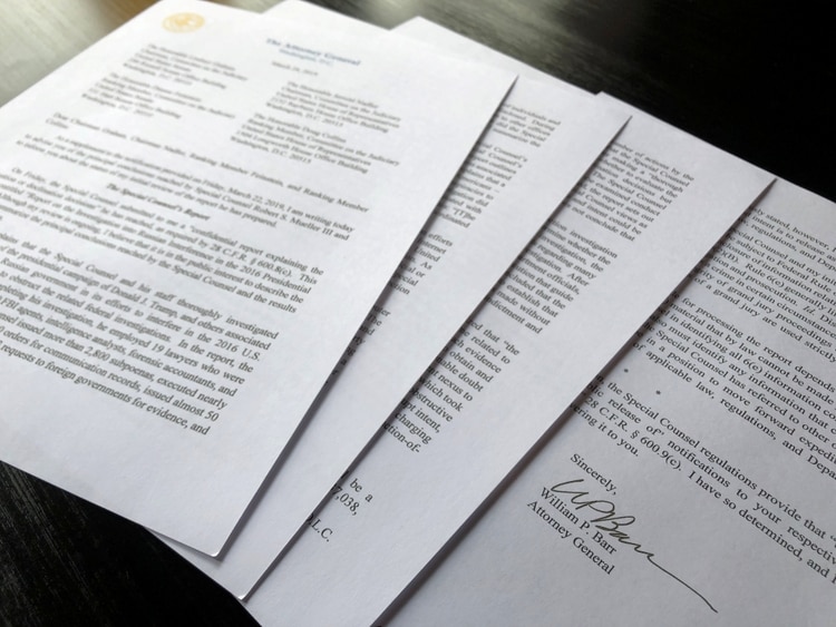 El informe de cuatro páginas sobre la investigación no presenta acusaciones, pero no exonera al mandatario (Reuters)