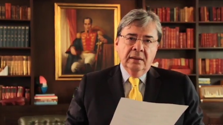 Carlos Holmes Trujillo, canciller de Colombia.
