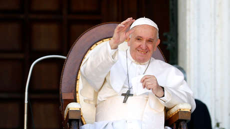 El papa Francisco durante su visita al santuario de la Santa Casa en Loreto, Italia, 25 de marzo de 2019