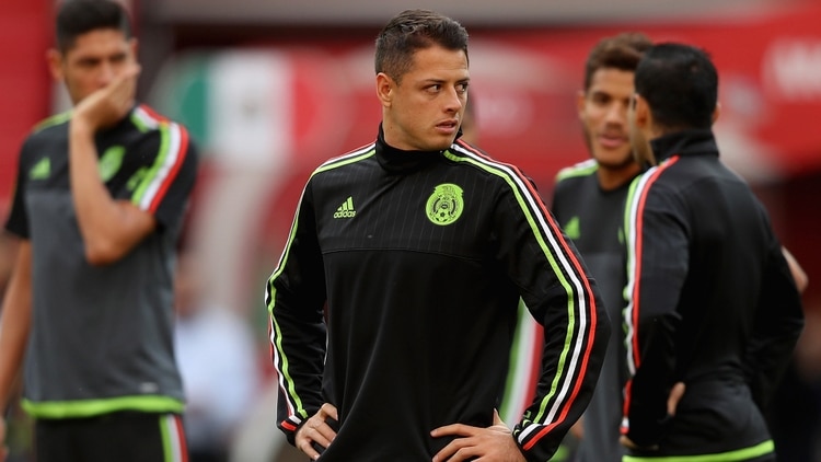 Javier “Chicharito” Hernández le contestó a un usuario (Foto: Getty Images)