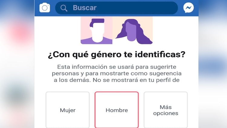 En Facebook Dating existen opciones de género más allá de hombre o mujer (Foto: Facebook)