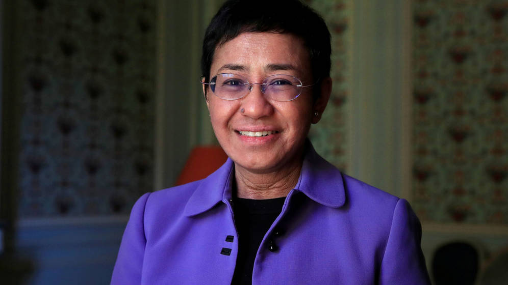 Foto: Maria Ressa. (Reuters)