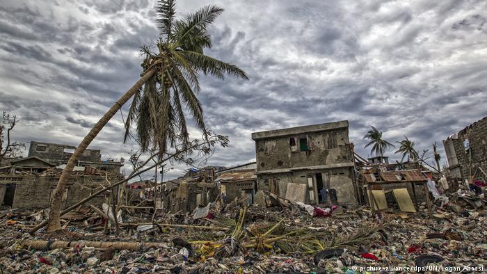 Haiti nach Hurrikan Matthew (picture-alliance/dpa/UN/Logan Abassi)