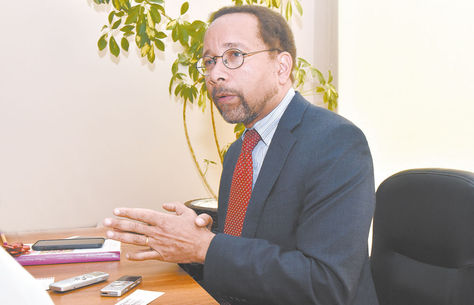 Diplomático. El encargado de Negocios de EEUU, Bruce Williamson. Foto: José Lavayén