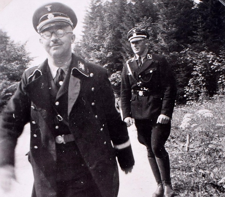 Heinrich Himmler, el brutal arquitecto del Holocausto (C&T Acuctions/BNPS)