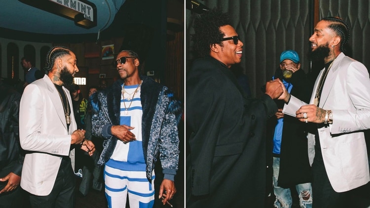 Nipsey Hussle junto a Snoop Dogg y Jay-Z