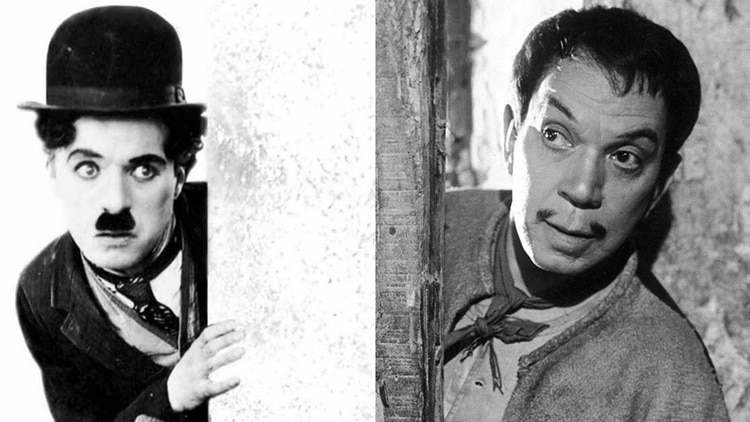 Chaplin y Cantinflas, dos genios únicos