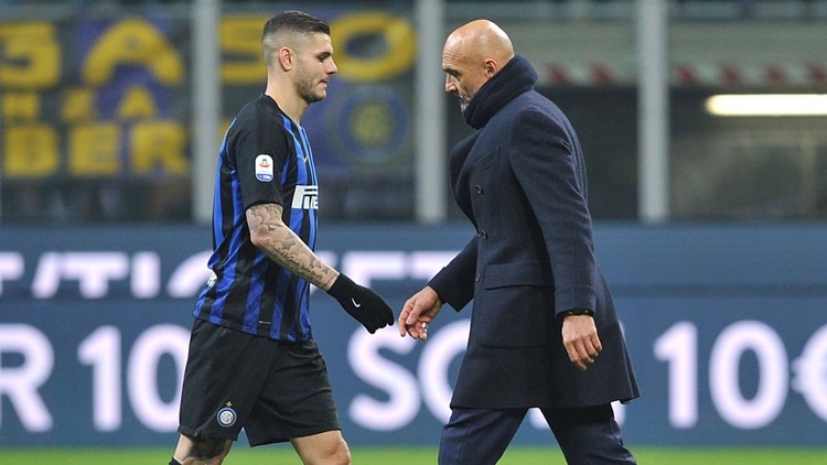 Luciano Spalletti anunció la vuelta de Mauro Icardi al primer equipo mañana ante Genoa (Reuters)