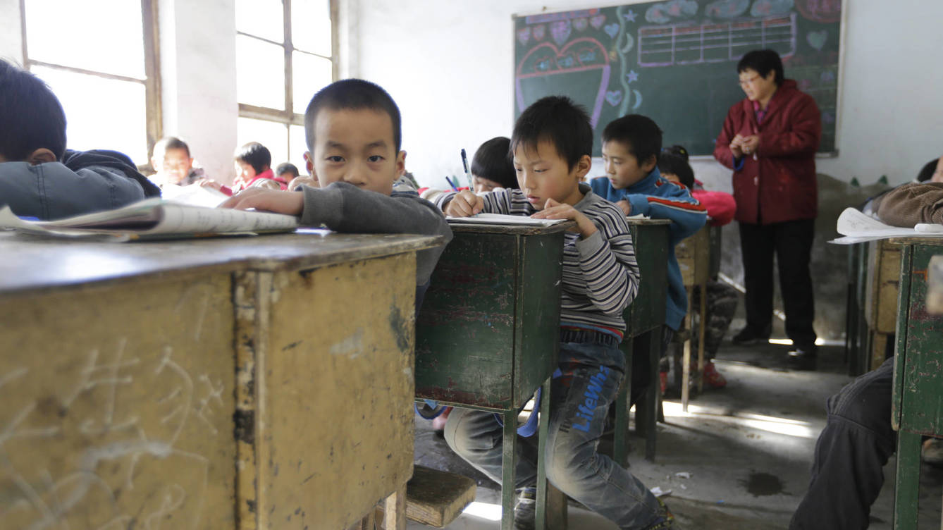 Foto: Colegio a las afueras de PekÃ­n. (Reuters/Jason Lee)