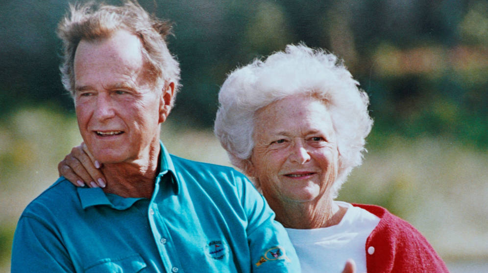 Foto: George y Barbara Bush, en una imagen de archivo. (Reuters)